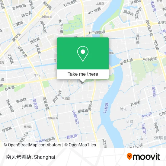南风烤鸭店 map