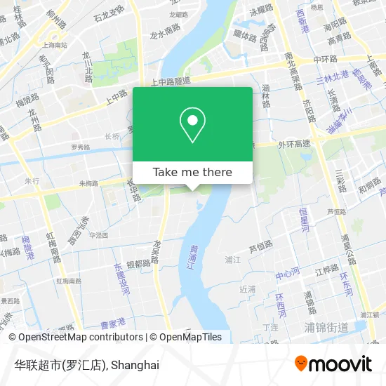 华联超市(罗汇店) map