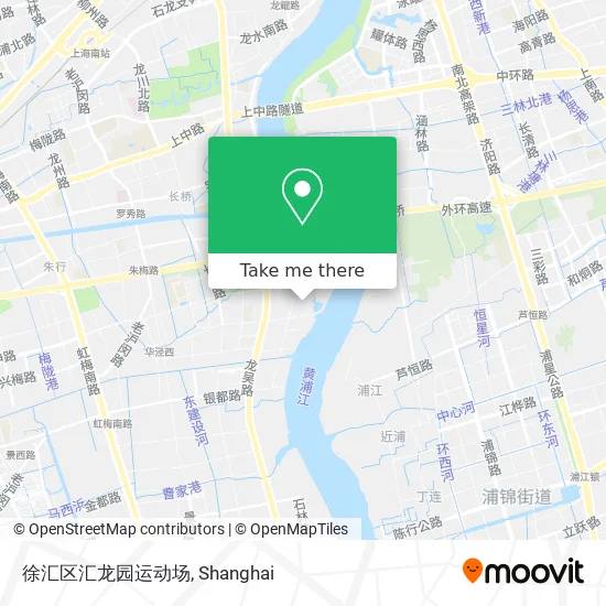 徐汇区汇龙园运动场 map