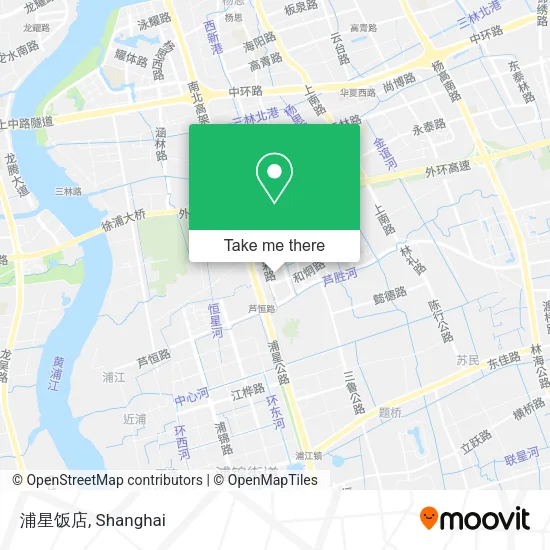 浦星饭店 map