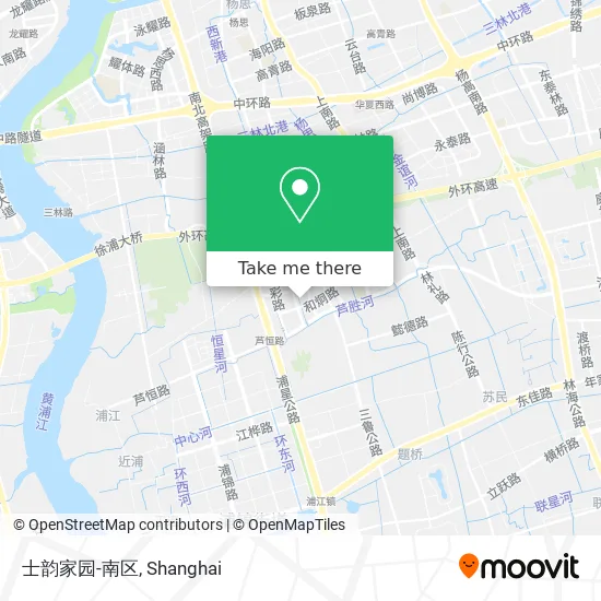 士韵家园-南区 map