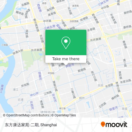 东方康达家苑-二期 map