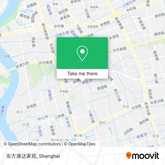东方康达家苑 map