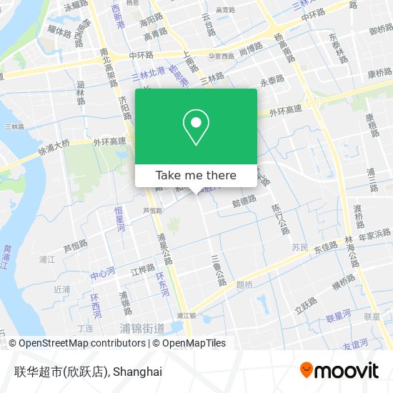 联华超市(欣跃店) map