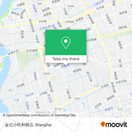 金记小吃和炯店 map