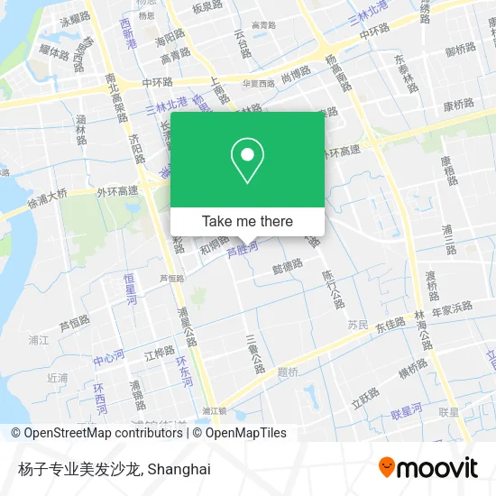 杨子专业美发沙龙 map