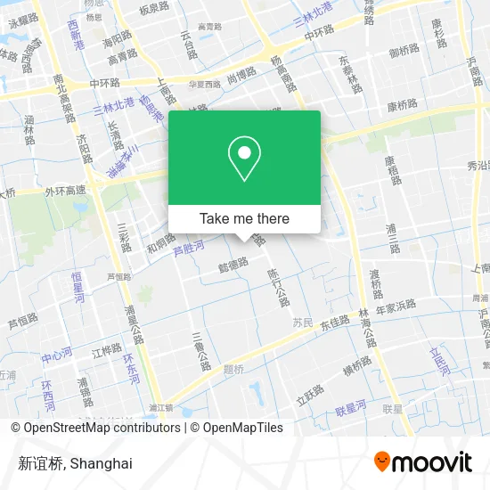 新谊桥 map