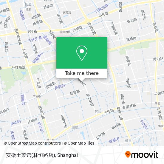 安徽土菜馆(林恒路店) map