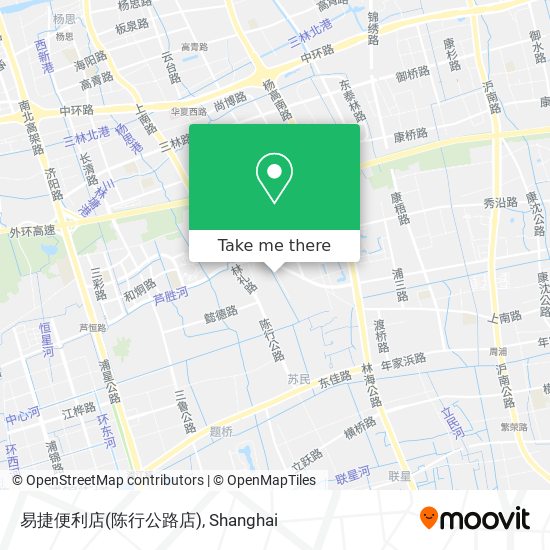 易捷便利店(陈行公路店) map