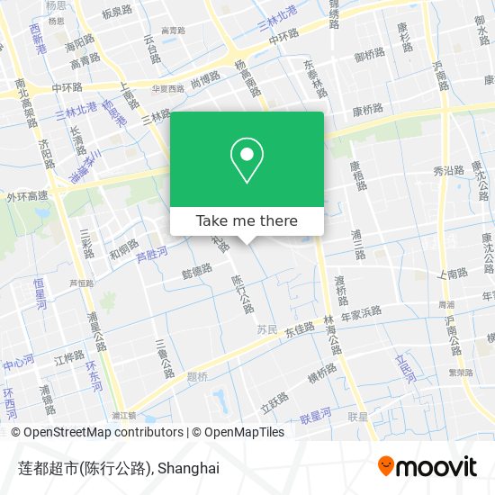 莲都超市(陈行公路) map