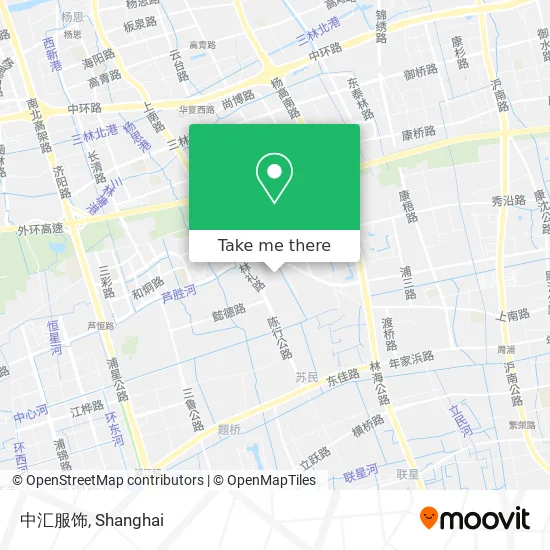 中汇服饰 map