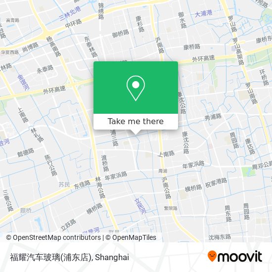 福耀汽车玻璃(浦东店) map