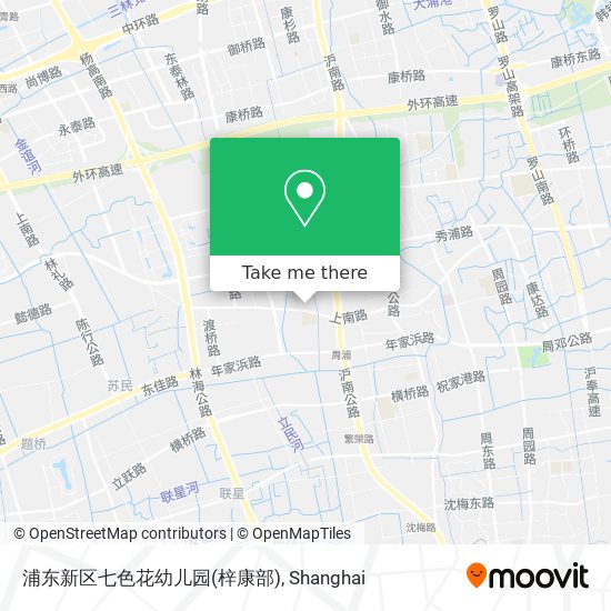 浦东新区七色花幼儿园(梓康部) map