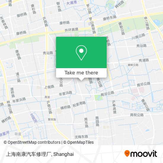 上海南康汽车修理厂 map