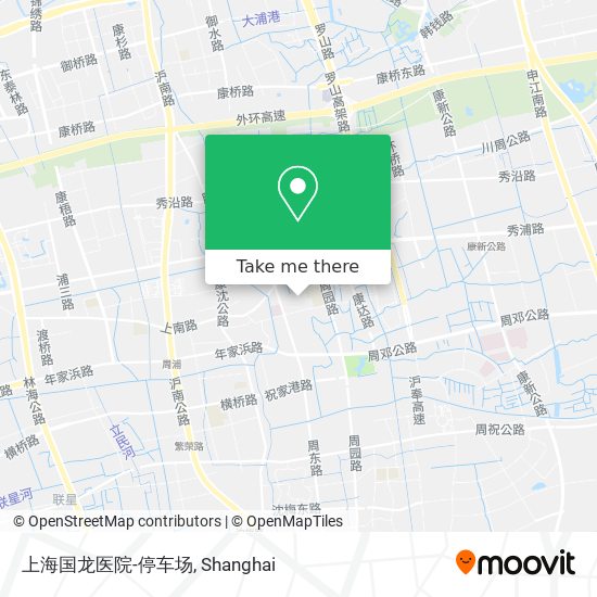 上海国龙医院-停车场 map