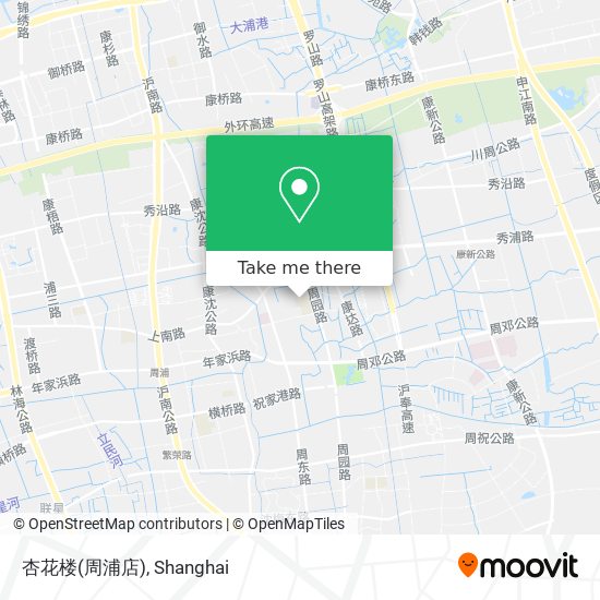 杏花楼(周浦店) map