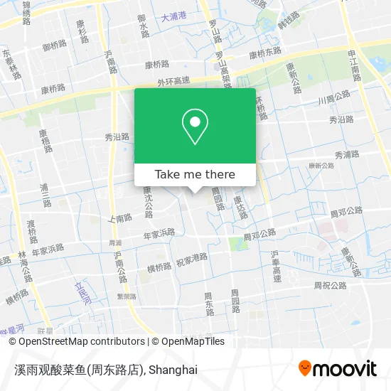 溪雨观酸菜鱼(周东路店) map