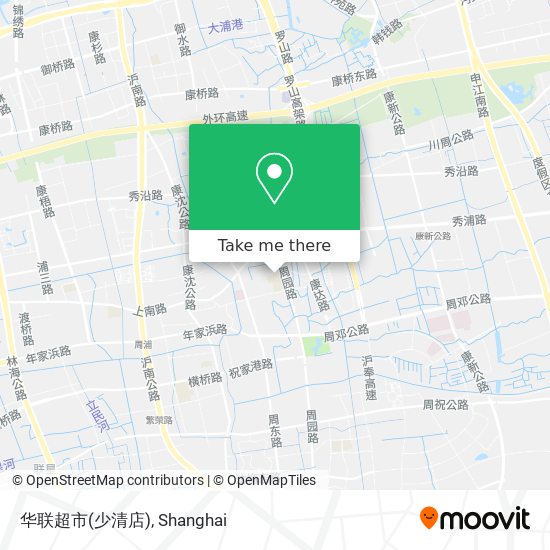 华联超市(少清店) map
