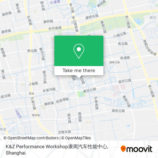 K&Z Performance Workshop康周汽车性能中心 map