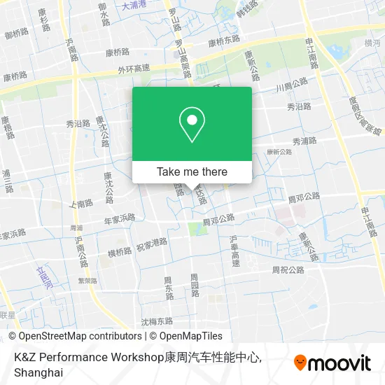 K&Z Performance Workshop康周汽车性能中心 map