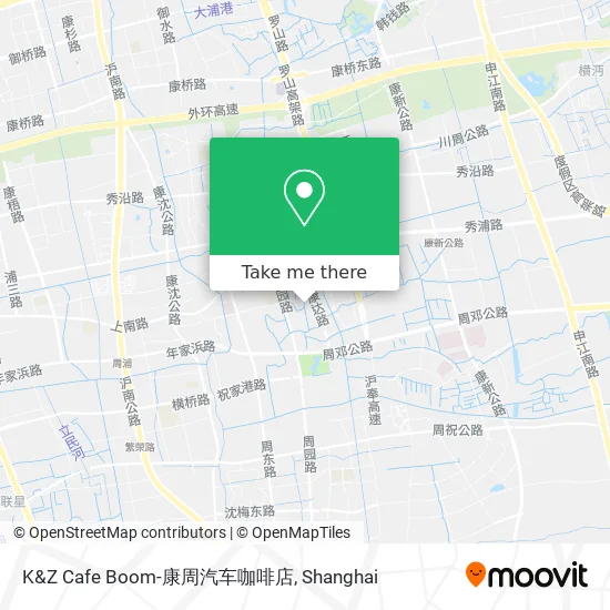 K&Z Cafe Boom-康周汽车咖啡店 map