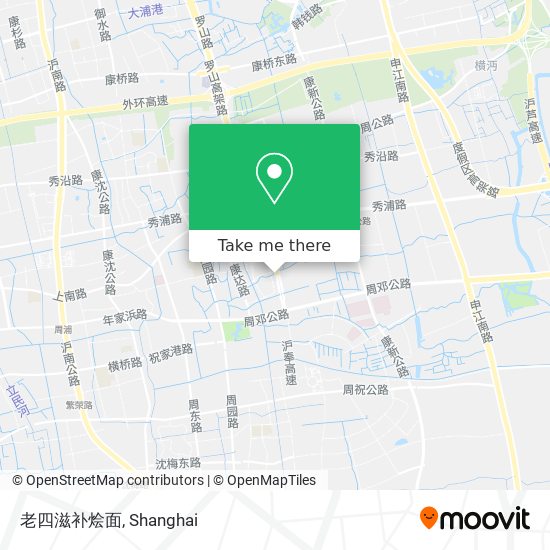 老四滋补烩面 map