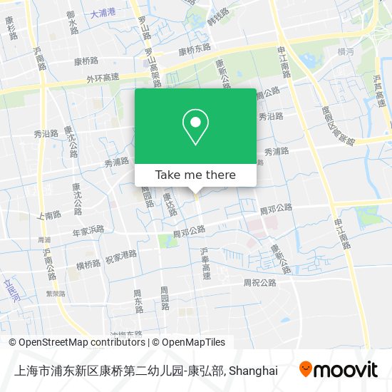 上海市浦东新区康桥第二幼儿园-康弘部 map
