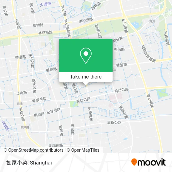 如家小菜 map