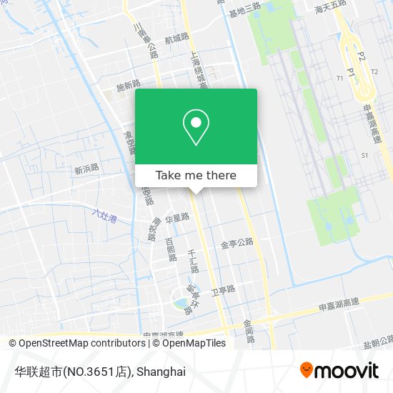 华联超市(NO.3651店) map