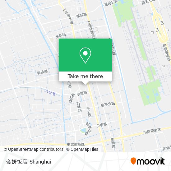 金妍饭店 map