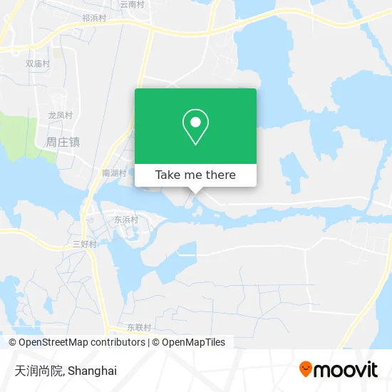 天润尚院 map