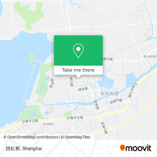 踏虹桥 map