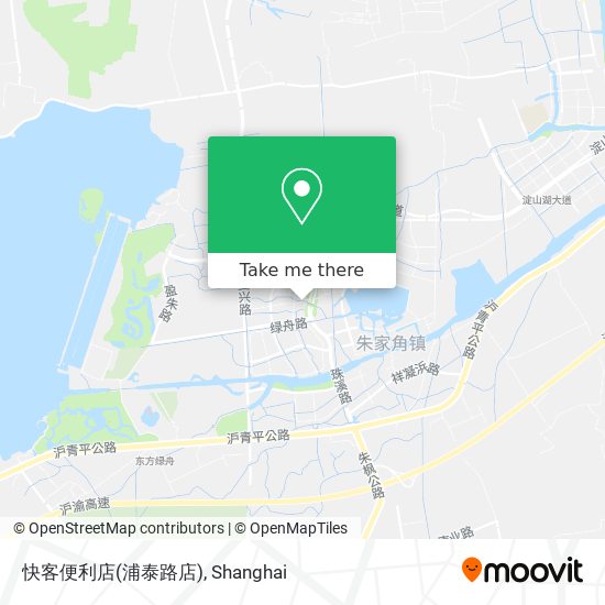 快客便利店(浦泰路店) map