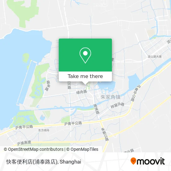 快客便利店(浦泰路店) map