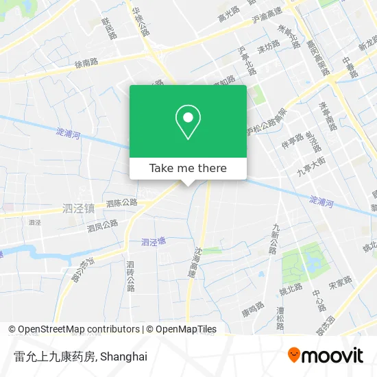 雷允上九康药房 map