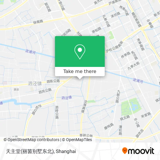 天主堂(丽茵别墅东北) map