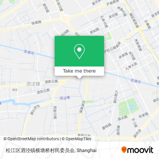 松江区泗泾镇横塘桥村民委员会 map