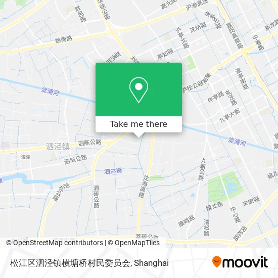 松江区泗泾镇横塘桥村民委员会 map