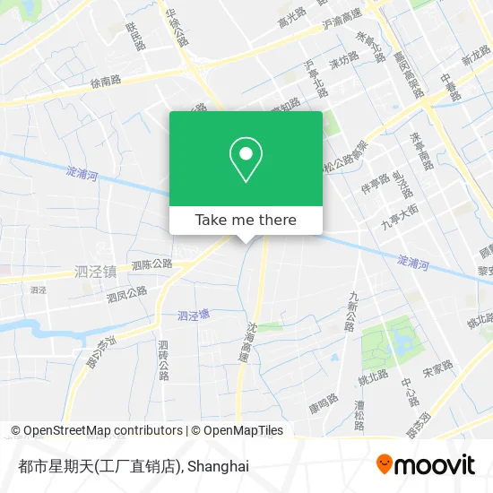 都市星期天(工厂直销店) map