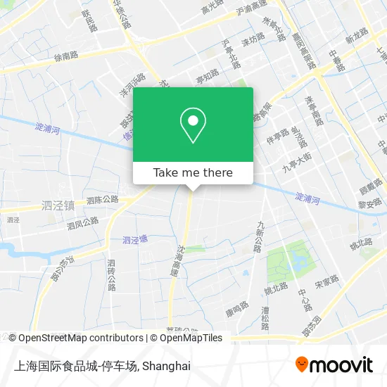 上海国际食品城-停车场 map