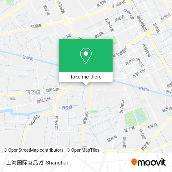 上海国际食品城 map