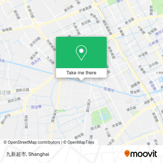 九新超市 map