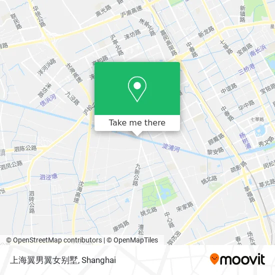 上海翼男翼女别墅 map