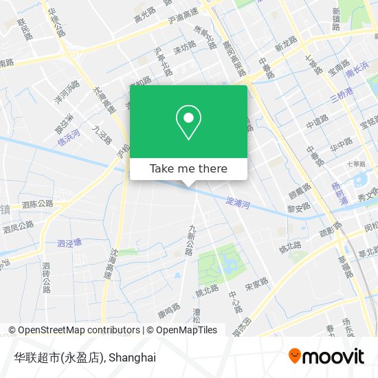 华联超市(永盈店) map