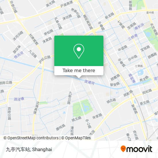 九亭汽车站 map