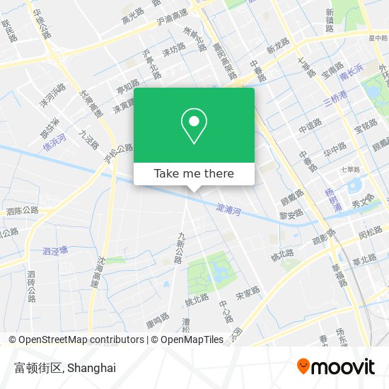 富顿街区 map