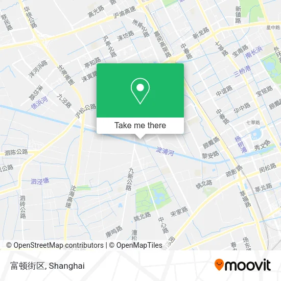 富顿街区 map