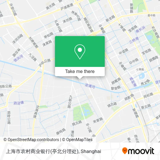 上海市农村商业银行(亭北分理处) map