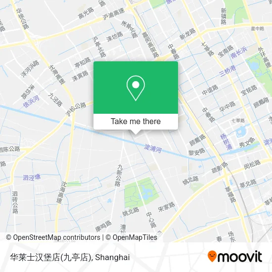 华莱士汉堡店(九亭店) map