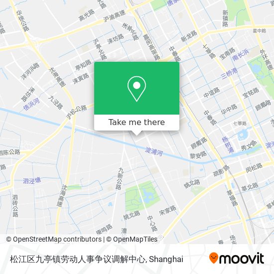 松江区九亭镇劳动人事争议调解中心 map